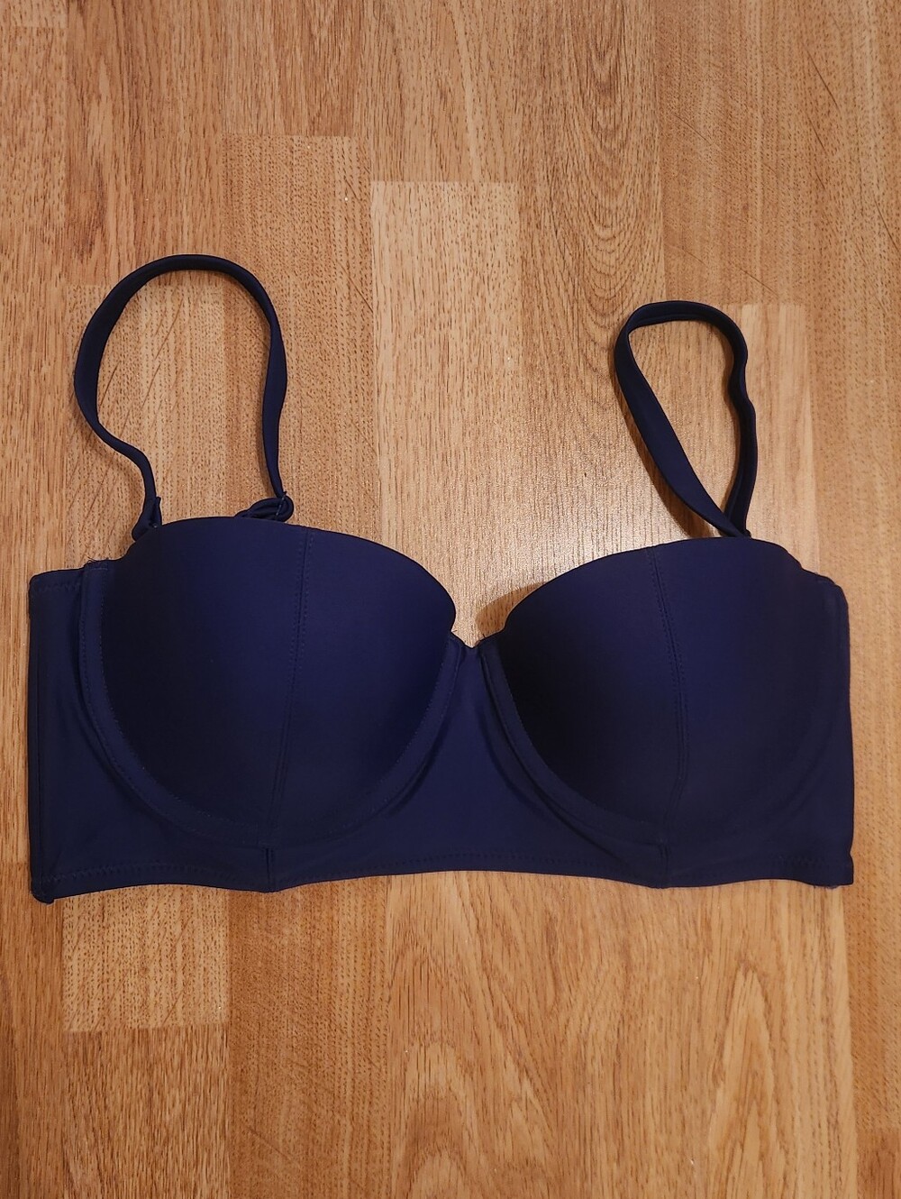 Old Navy Bikini Swimsuit Top Navy Blue Medium
